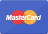 Mastercard payment logo on blue background for dental practice payments
